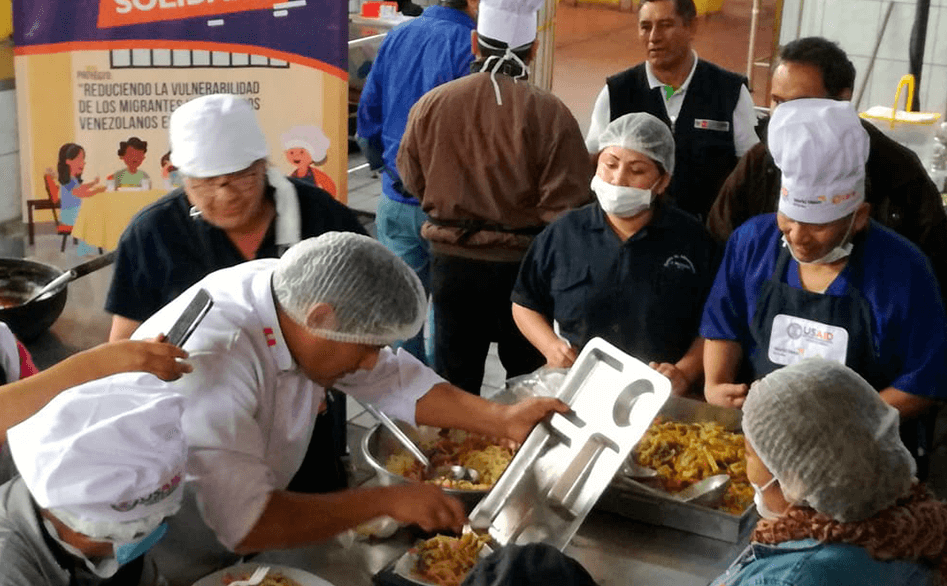 Reducción de la vulnerabilidad de los migrantes / refugiados venezolanos en el Perú